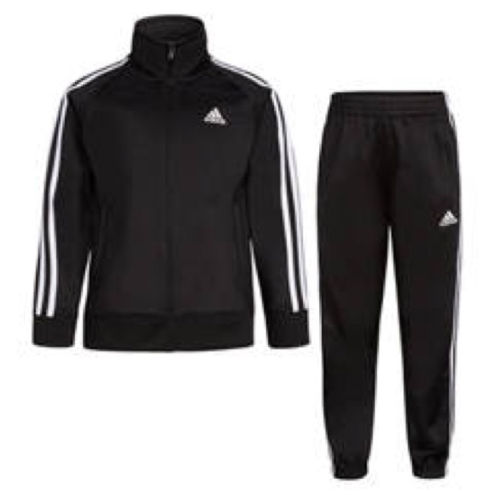 Adidas Kids Black and White Set